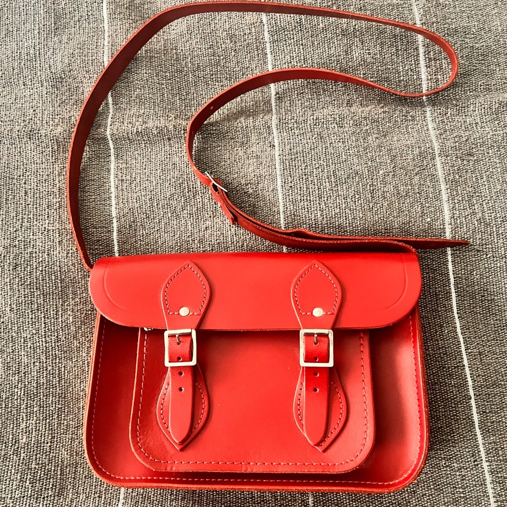 The Cambridge Satchel Company Red Leather Satchel bag
